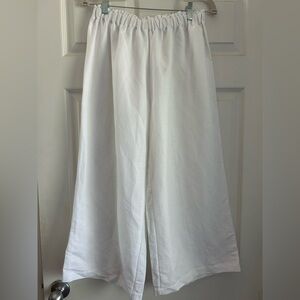 Livro Travel Pants White Linen